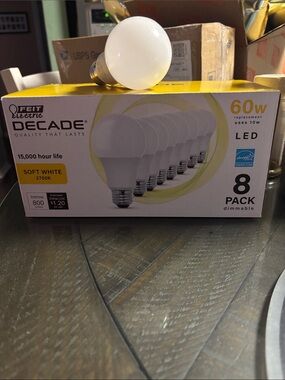 FEIT Decade LED Soft White 8-Pack (Yellow & White)